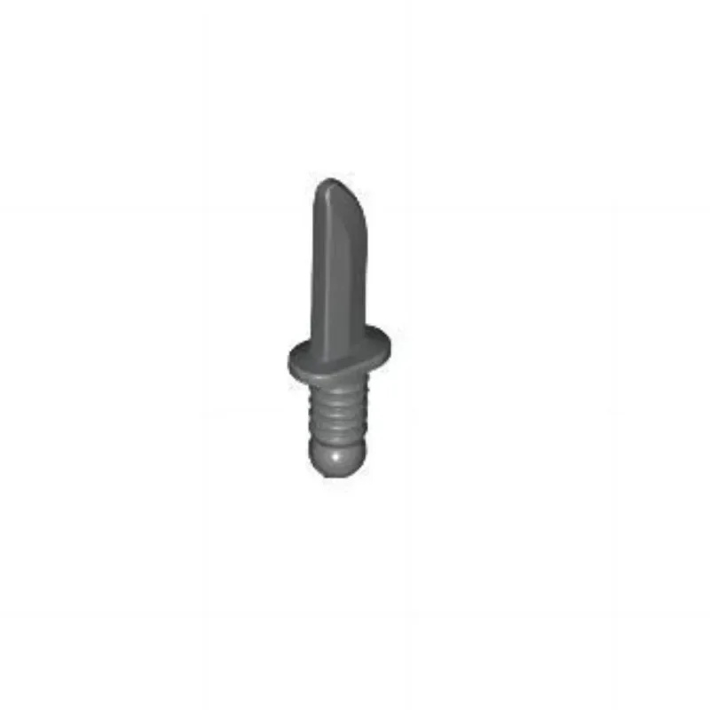 [500Pcs] 【50g】 Model 44658 Minifigure Knife, Children DIY STEM Building Blocks Toy, Gifts for MOC Creators Group