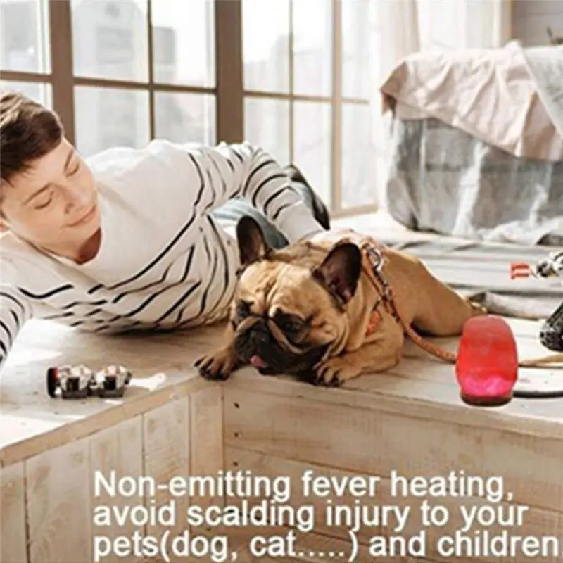 

*ONE DAY Гималайская хрустальная соляная лампа, красочная меняющая цвет, USB лампа из натуральной соли, атмосферная лампа, маленькая ночная лампа