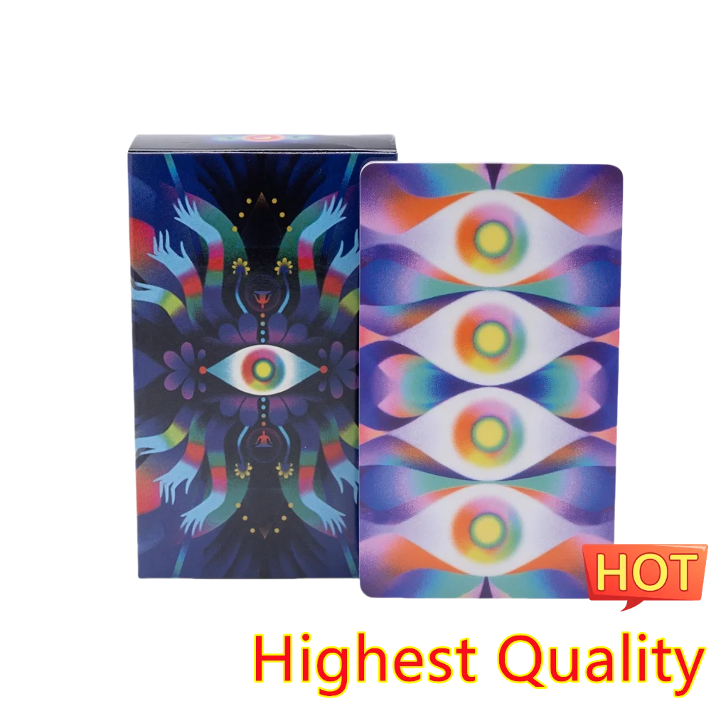 12X7cm Augury Dream Vision Tarot Deck Necromancer Decks Board Game Cards For Women Tarot Cards Oracle Cards