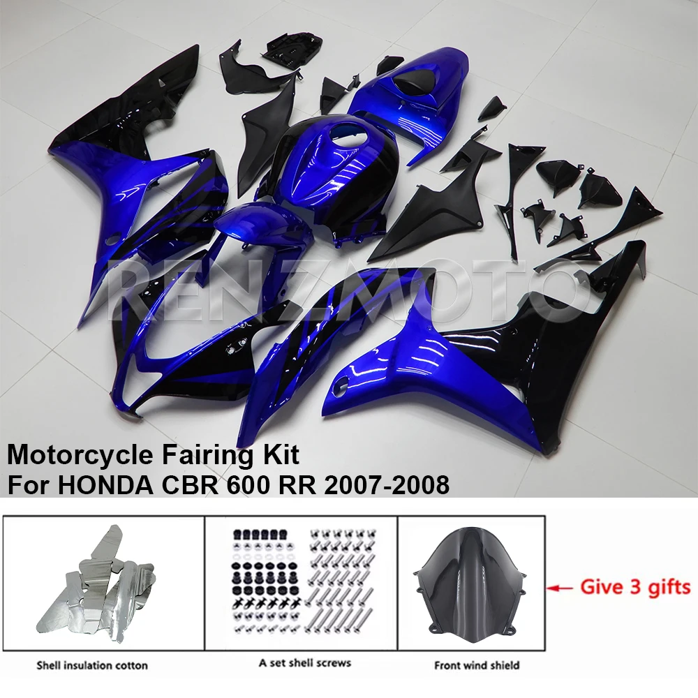 For HONDA CBR600RR 2007-2008 Fairing H0607-115a Motorcycle Kit Body Kits Decorative Plastic Guards Accessories Shells