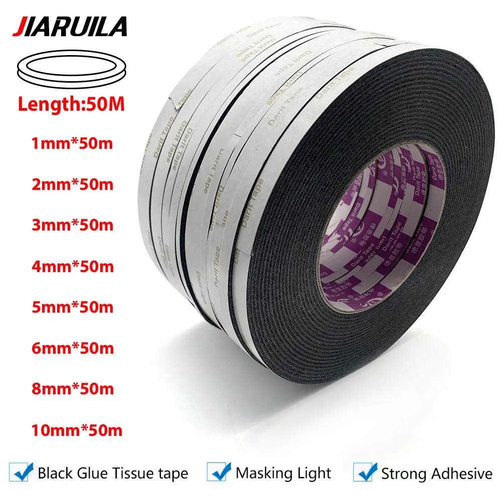1mm - 10mm*50m Double Sided Phone Repair Adhesive Tape, Heat Resistant, Repair Strong Sticker for Cell Phone Touch Screen Repair