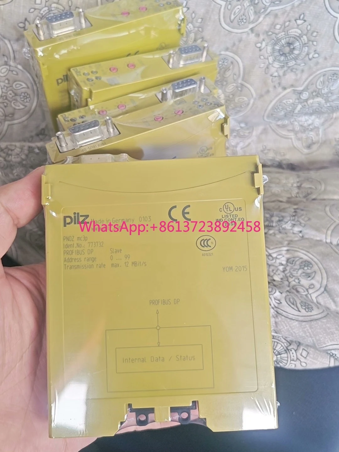 Pilz mc3p 773732 safety relay module in stock