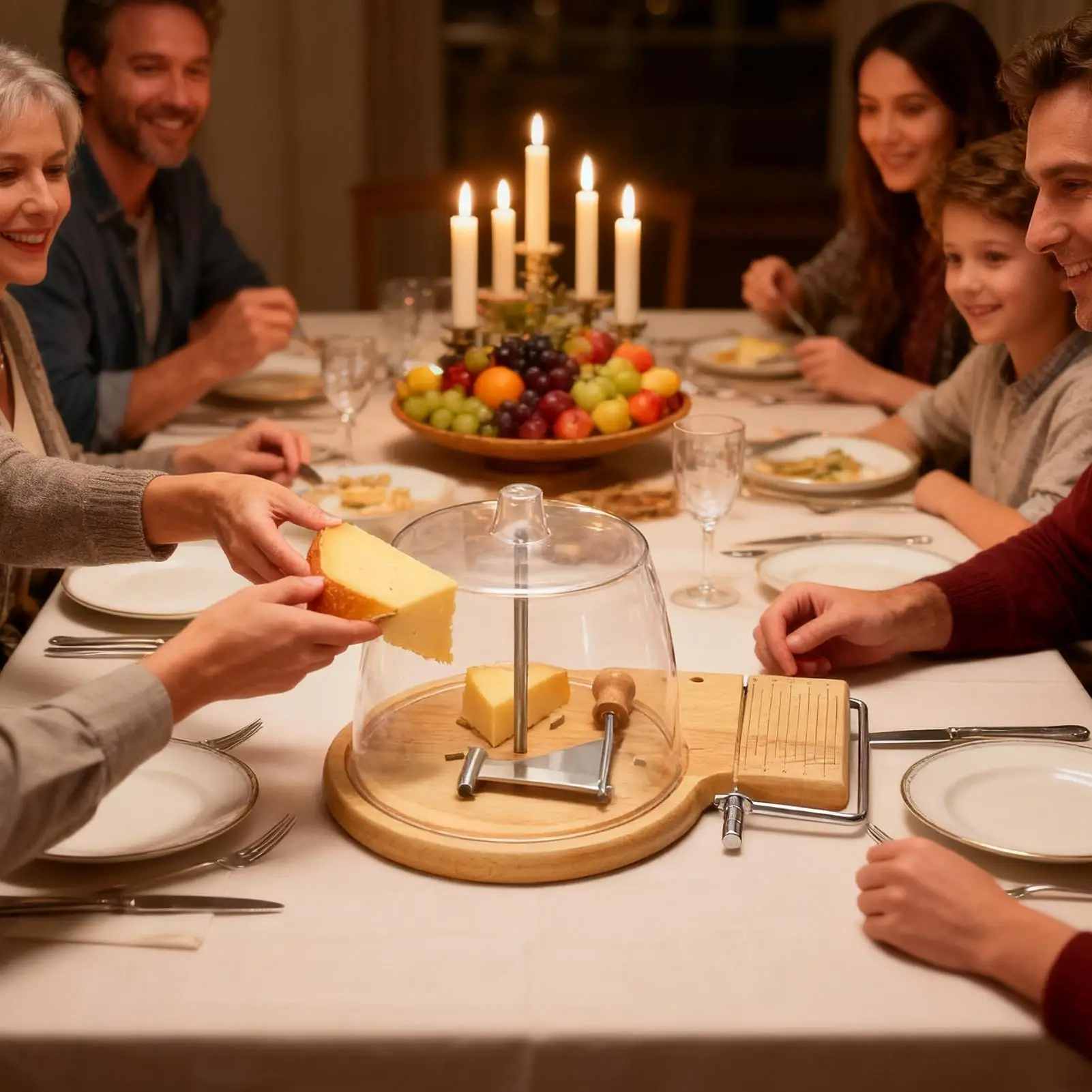 Rebanador de bloques de queso, rebanador Manual multifuncional para bloques de queso para cortar rápido, cocina, preparación de comidas, uso diario y saludable