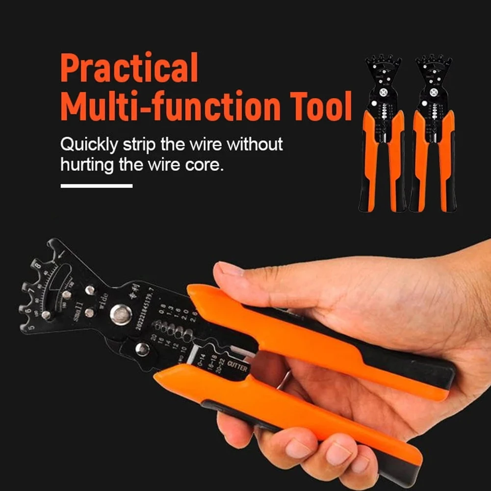 Multifunctional Electric Wire Stripper Pliers Tool Special Cable Stripping Cutter Professional Gadgets Crimper Adjustable Auto