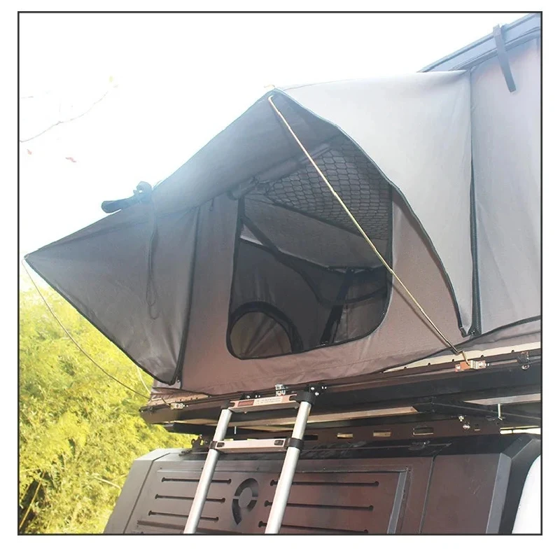 Suitable Outdoor Car Self-Driving Hard Top Camping Picnic Sunshade Waterproof Aluminum Alloy Bracket Four-Corner