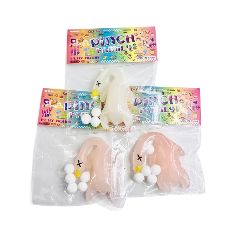 1/5 stücke Neue Taba Squishy Ideen Neuheit Lustige Sonnenlicht Farbwechsel Braten Ente Lebensmittel Spielzeug Mini Braten Ente Zappeln Spielzeug kinder Geschenke