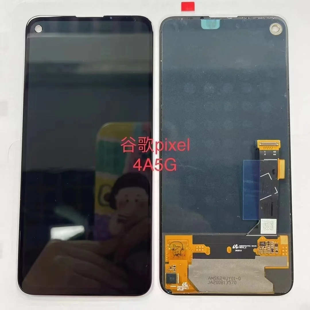 Imagem -04 - Original Super Amoled Tela para Google Pixel 4a Lcd Display Toque Digitador Assembléia para Google Pixel 4a5g Pantallas