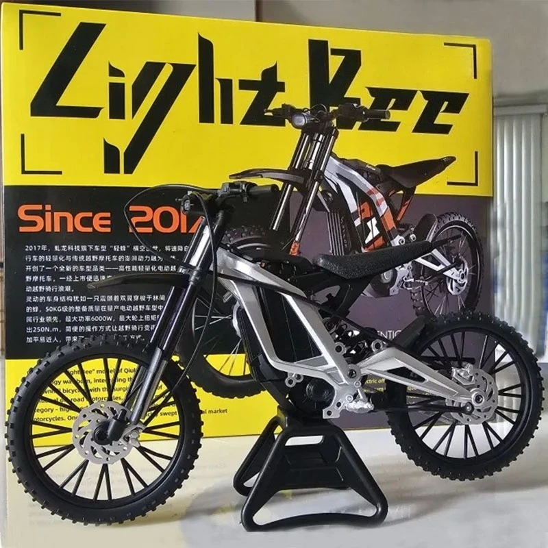 Für Surron Light Bee Montagemodell Spielzeug Exquisite tragbare Fahrräder Hohe Qualität für SurRon Motorräder Benötigen Sie ein manuelles Montagegeschenk