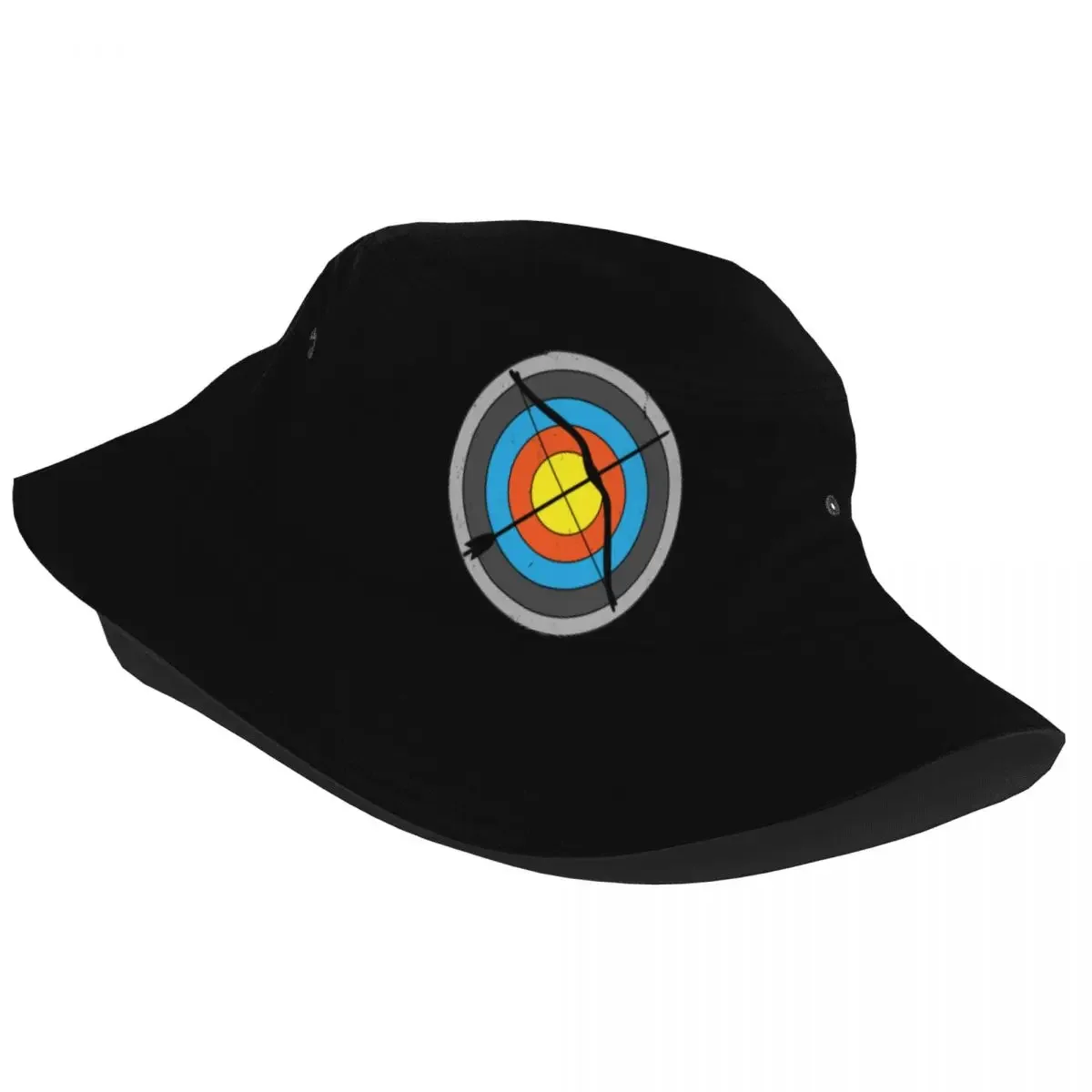 Archery Bow Arrow Sport Bucket Hat Hot Summer Headwear Merch Fishing Hats for Camping Teen Panama Hat Foldable