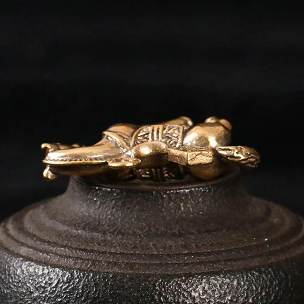 

2Pcs Brass Horse Keychain Pendants Small Bronze Ware Decor Key Ring DIY Craft Materials Household Accessories Jewelry Supplies
