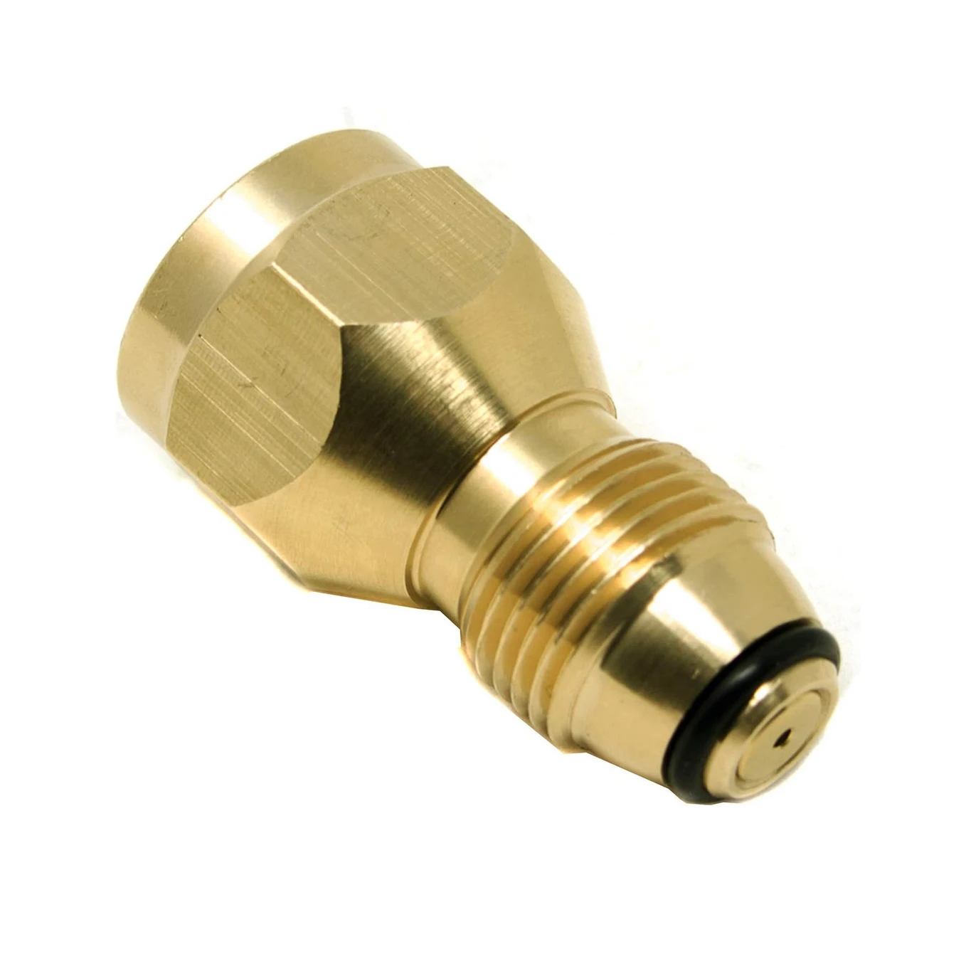(2 pieces)Outdoor Camping Propane Filling Adapter, Gas Grill Conversion Fitting, Gas Cylinder Refill Port