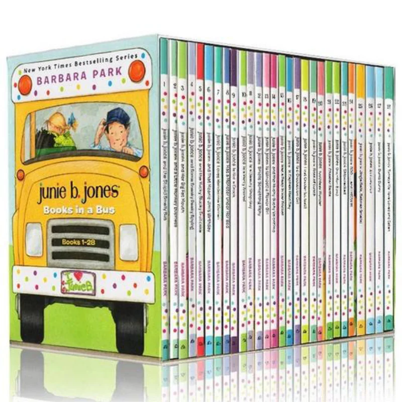 

Junie B Jones 28, набор коробок Barbara Park, случайный дом, США 9780593570821 Книга