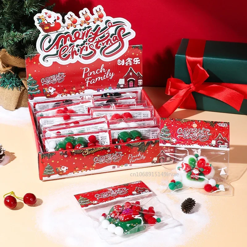 Weihnachten Katze Pfote Squishy Zappeln Spielzeug Nette Langsam Rebound Stress Relief Spielzeug Prise Dekompression Weihnachten Neujahr Geschenk Party Gefälligkeiten