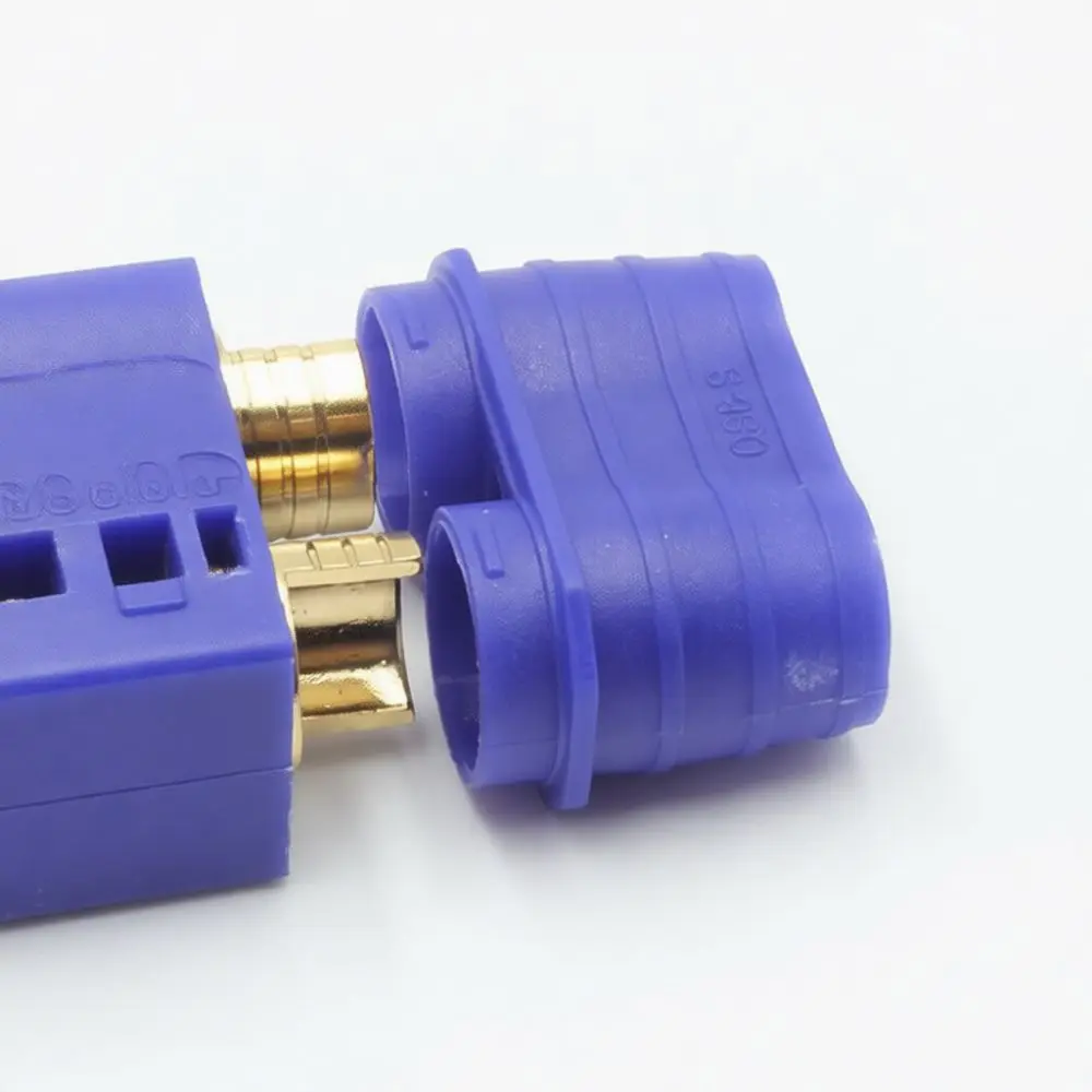 Professional QS8 Anti Spark Plug Connector 120A High Power Copper Terminal Industrial Grade For Drone RC Model Electrical Use