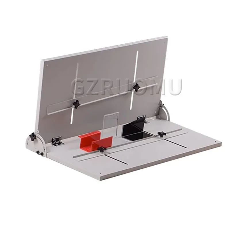 High Precision Angle Positioner 180° Length Width Adjustable Portable Positioning Tool For Plexiglass Crafts Billboard PC/ABS/PP