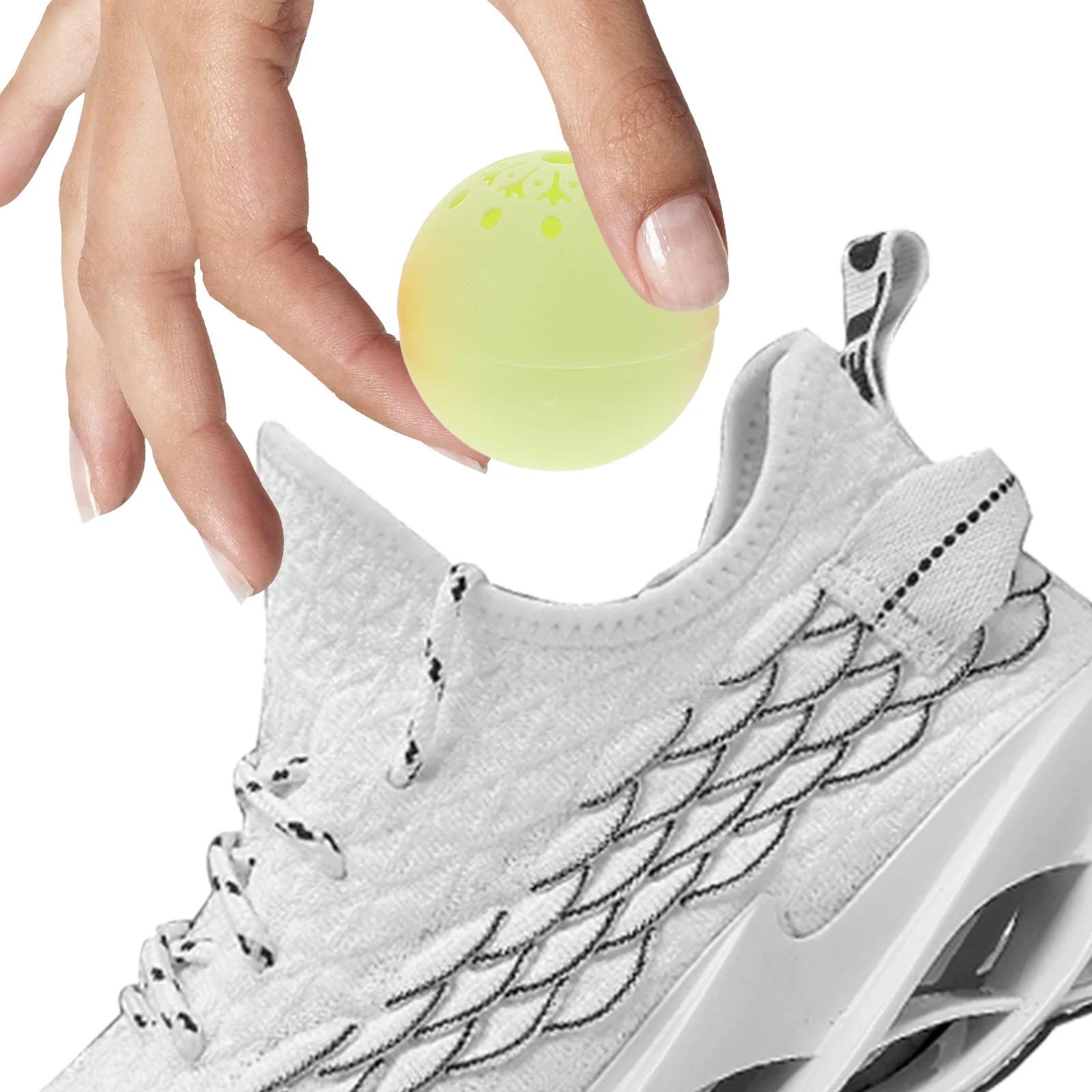 

6Pcs Air Freshener Balls for Shoes Removes Bad Smell Quickly Small Size Reaches Dark Corners Perfect for Daily Wear and Athletic