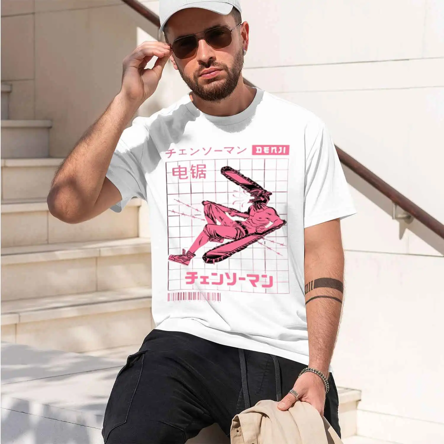 Graph Design Men's T-Shirt Man Anime Theme Summer Casual Wear For Anime Fans 2026 New Model Short-sleeve crewneck TShirt Classic