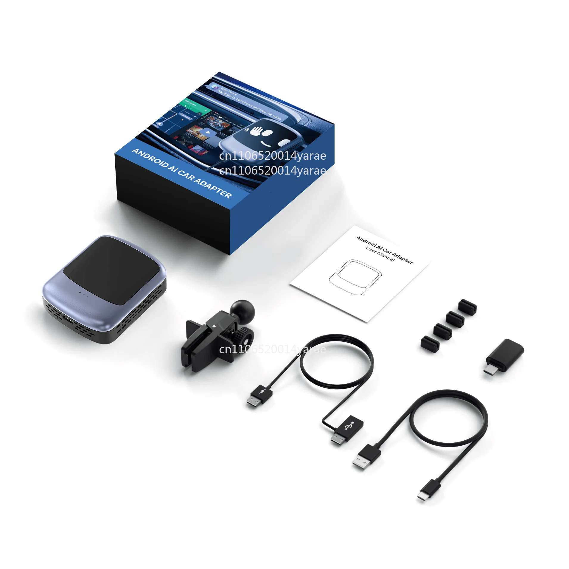 Aibox قم بتعيين شاشة هاتفك إلى التحكم اللاسلكي للتلفزيون مع Google AssistantOttocast New Smart AI Conversation Box Carplay #2