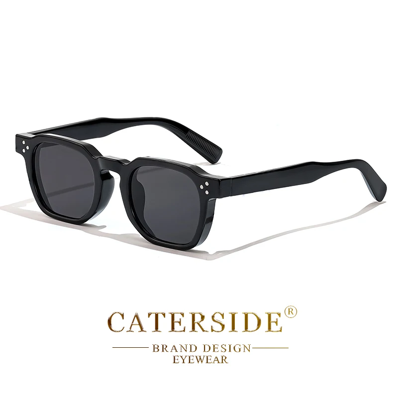 HBK Retro Quadratische Sonnenbrille Männer Punk Sonnenbrille für Frauen Mode Reise Outdoor Radfahren UV400 Lunette De Soleil Homme – Detail 10