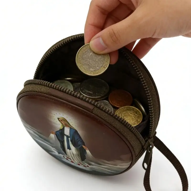 Catholic Rosary Rosary Jewelry Box Coin Purses Rosary Prayer Bag Gift X3UC