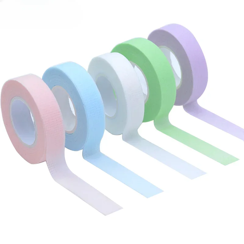 4 Rolls Colorful Eyelash Extension Tapes Professional Medical Soft Adhesive Tapes For Grafting Eye Lashes Makeup Beauty Tools