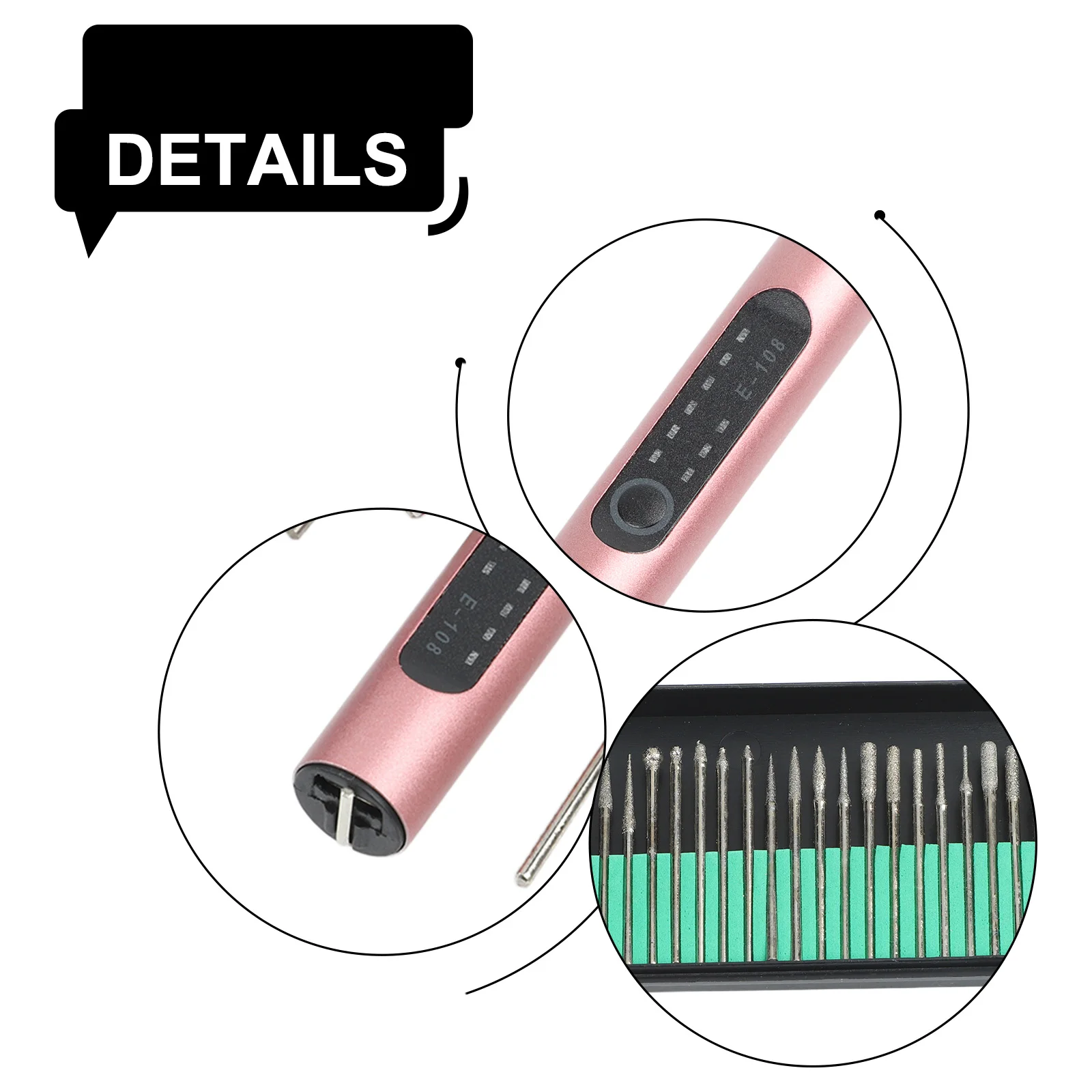 Efficient Enhanced Mobility Cordless Electric Rotary Tool Battery Display Function Intelligent Overload Protection