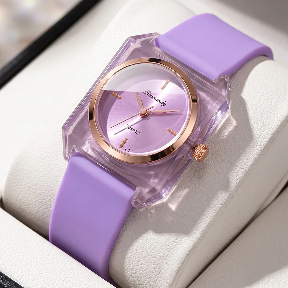 1Pc Unisex Jewelry Watch Women's Wristwatch Accessories Purple Fashion Business Elegant Classic Exquisite Bracelet Y2K Party Gathering Daily Wear Birthday Holiday Gift Travel Vacation Music Festival Perfect Gift