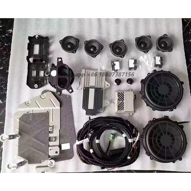 2019-2023 Berlin Voice Sound System 12V Retrofit/Upgrade Set Speaker Modification Accessory Assembly for 911 992