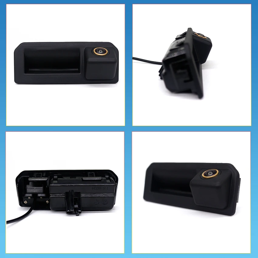 كاميرا الرؤية الخلفية التلقائية لسيارة فولكس فاجن بولو فينتو سيدان 2016 تجميل 2017 2018 بدلاً من كاميرا مقبض صندوق السيارة الأصلية