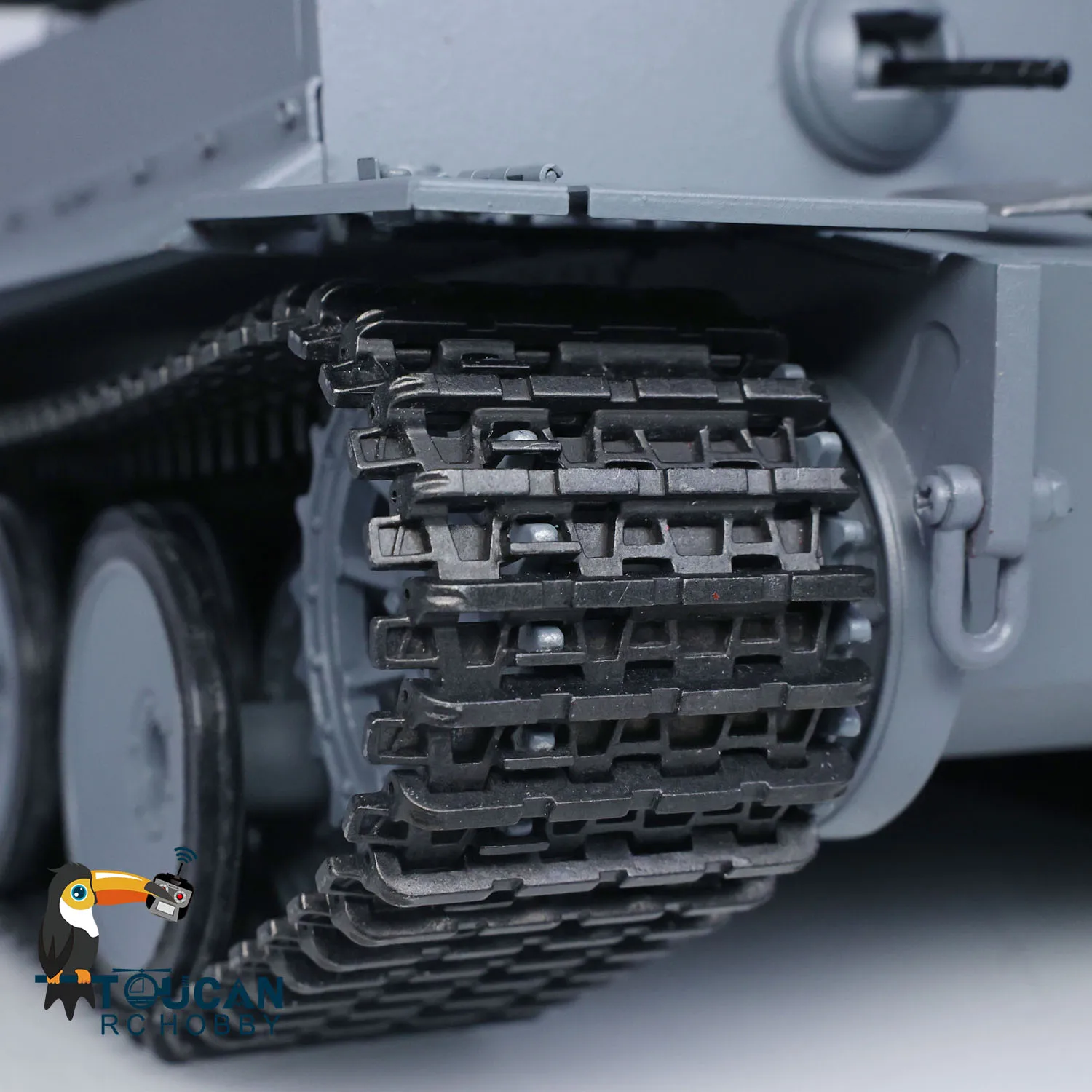 

Mato KIT RC Tank 1:16 Scale Gray German Tiger I BB Shooting 1220 RC Model as Gift TH00650-SMT8