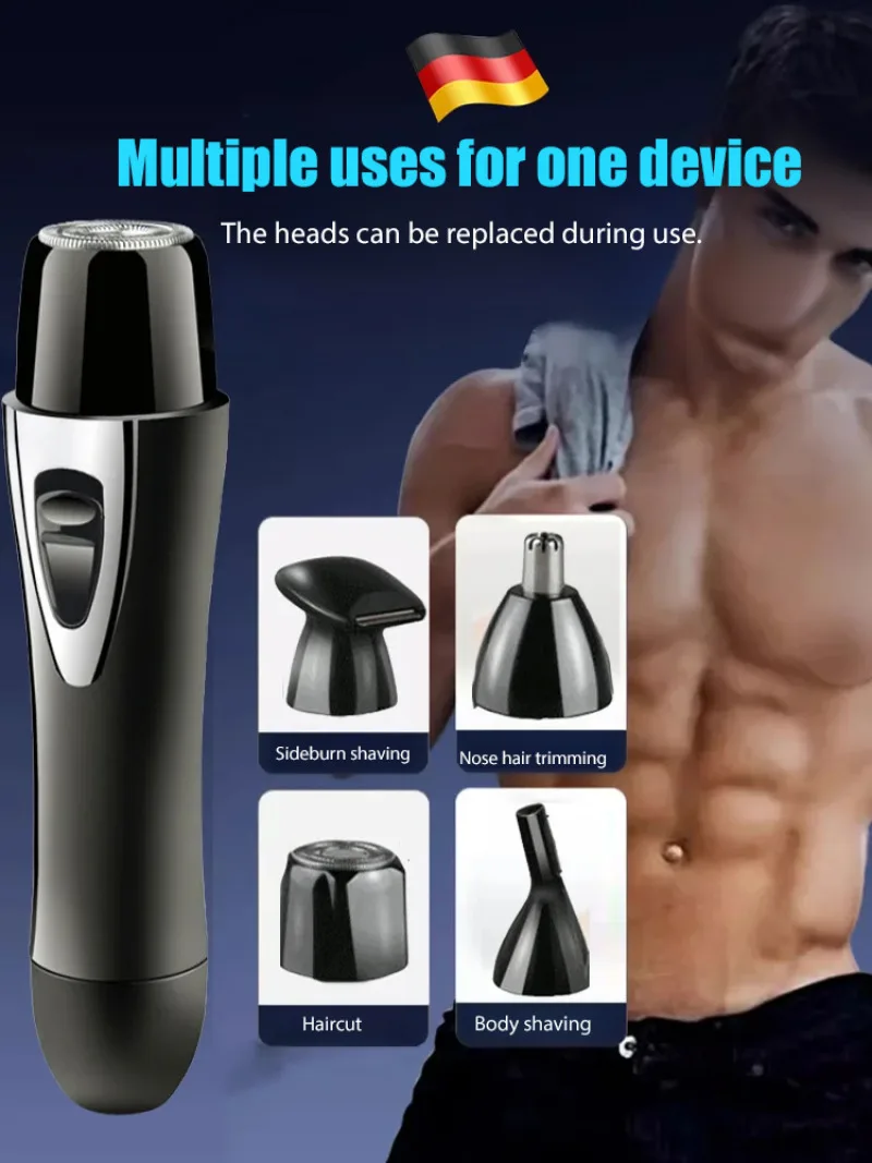 

Women's multifunction Usb Rechargeable private part shaver