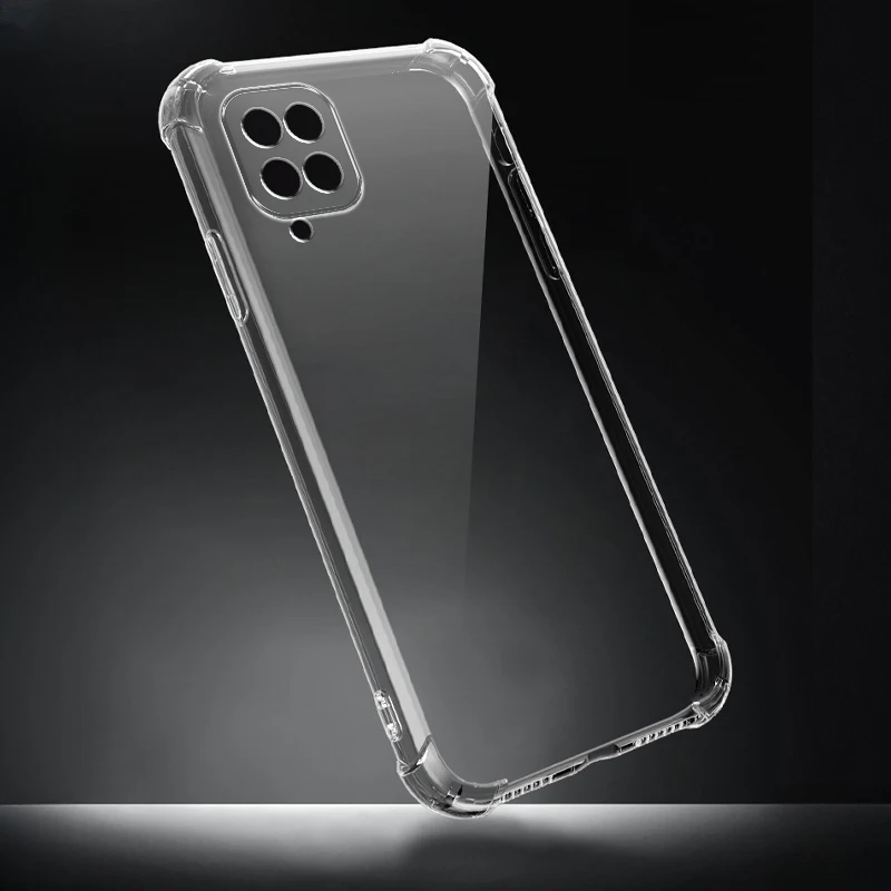 A12 Case For Samsung Galaxy A12 Case Silicone Clear Transparent Case For Samsung A12 A 12 Phone Case A125F A127F Cover Fundas