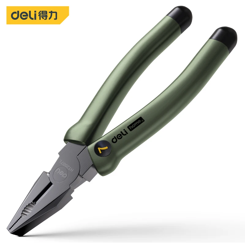 Deli 1 PCS 6/7 Inch Household Multitool Long Nose Pliers Wire Cutters Multifunctional Electrician Portable Repair Hand Tools