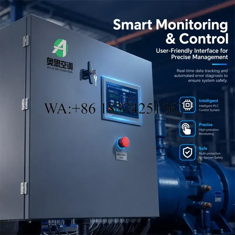 Wmwmnu for High quality Industrial Ground Water Source Heat Pump Main Unit Automatic Control Eco Friendly Remote Monitoring