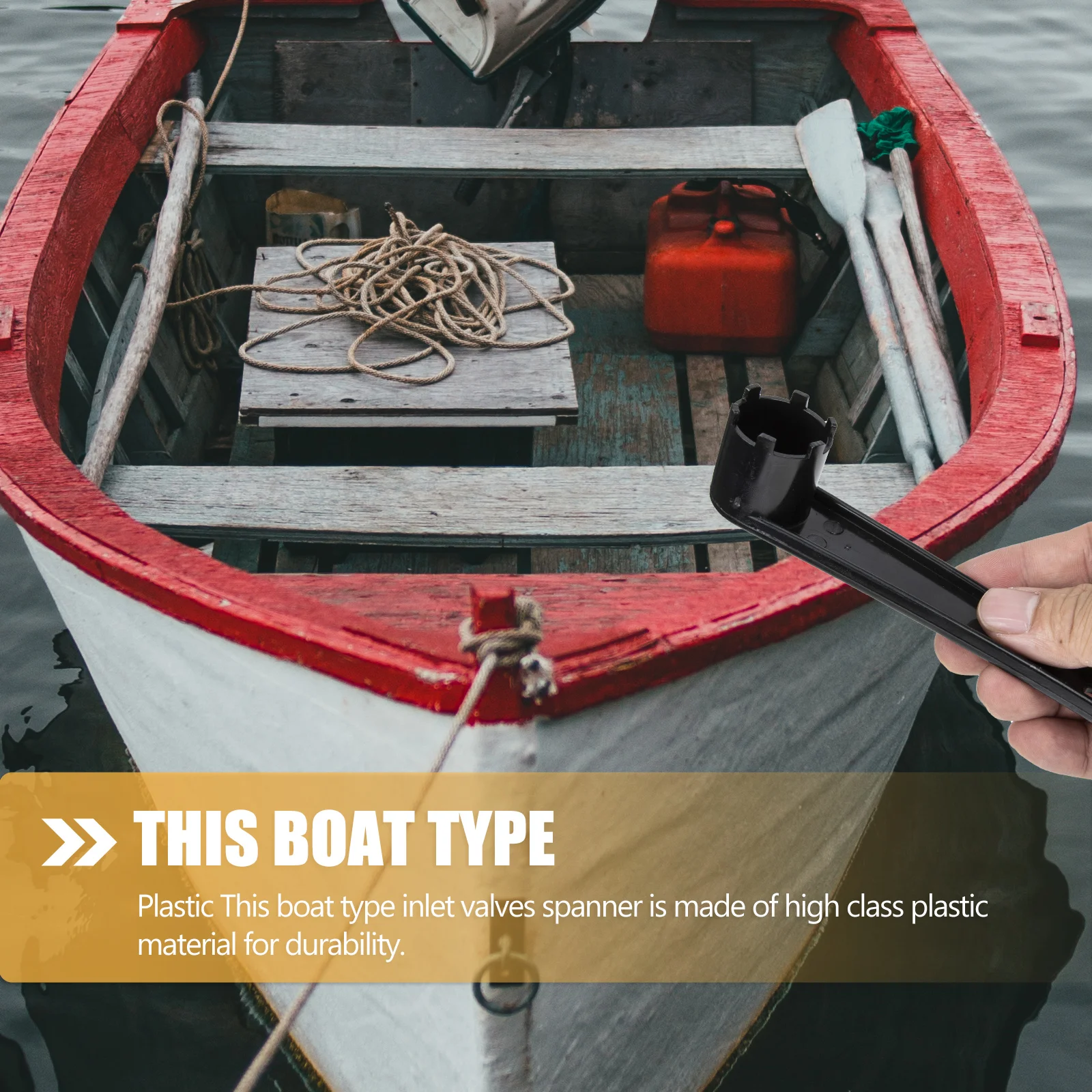 

2 Pcs Valves Wrenches TPU Durable Inflatable Valves Spanner Boat Kayak Repair Tools Wear Resistant Spanner Accessories