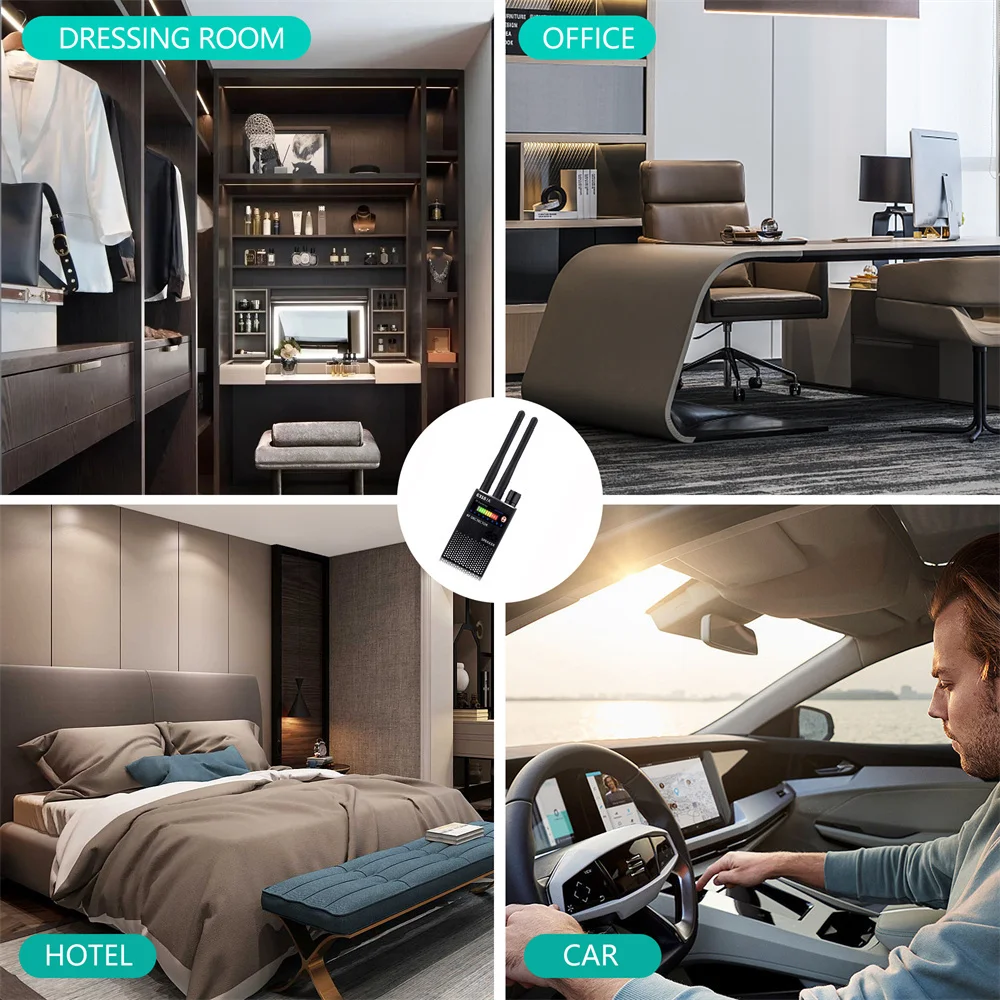 

New Arrival Hot Selling G318A Anti-Spy Hidden Camera Detector, Wireless RF Signal Automatic Detection, GPS Tracker Finder, Frequ