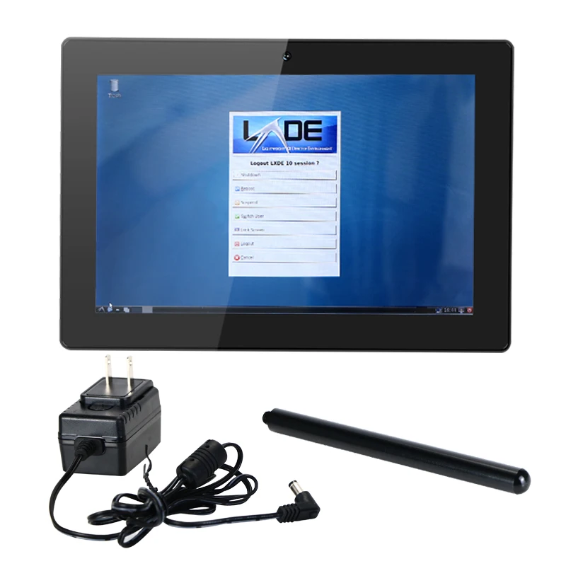 YC-102P Linux Tablet 10.1 Inch Pos Terminal Linux Hmi Touch Screen Panel Advertising Lcd Displayer RK3566 Linux Debian System