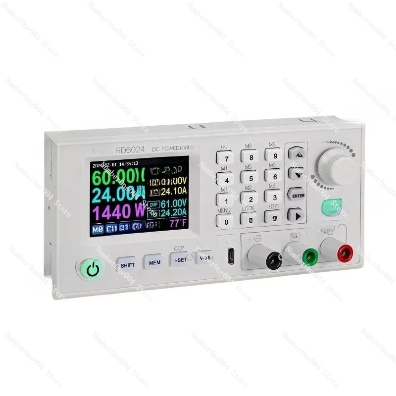 

RD6024 Assembled Set 60V 24A Digital Control Stabilized AC To DC Adjustable Voltage Lab Power Supply Regulator 1140W/1440W