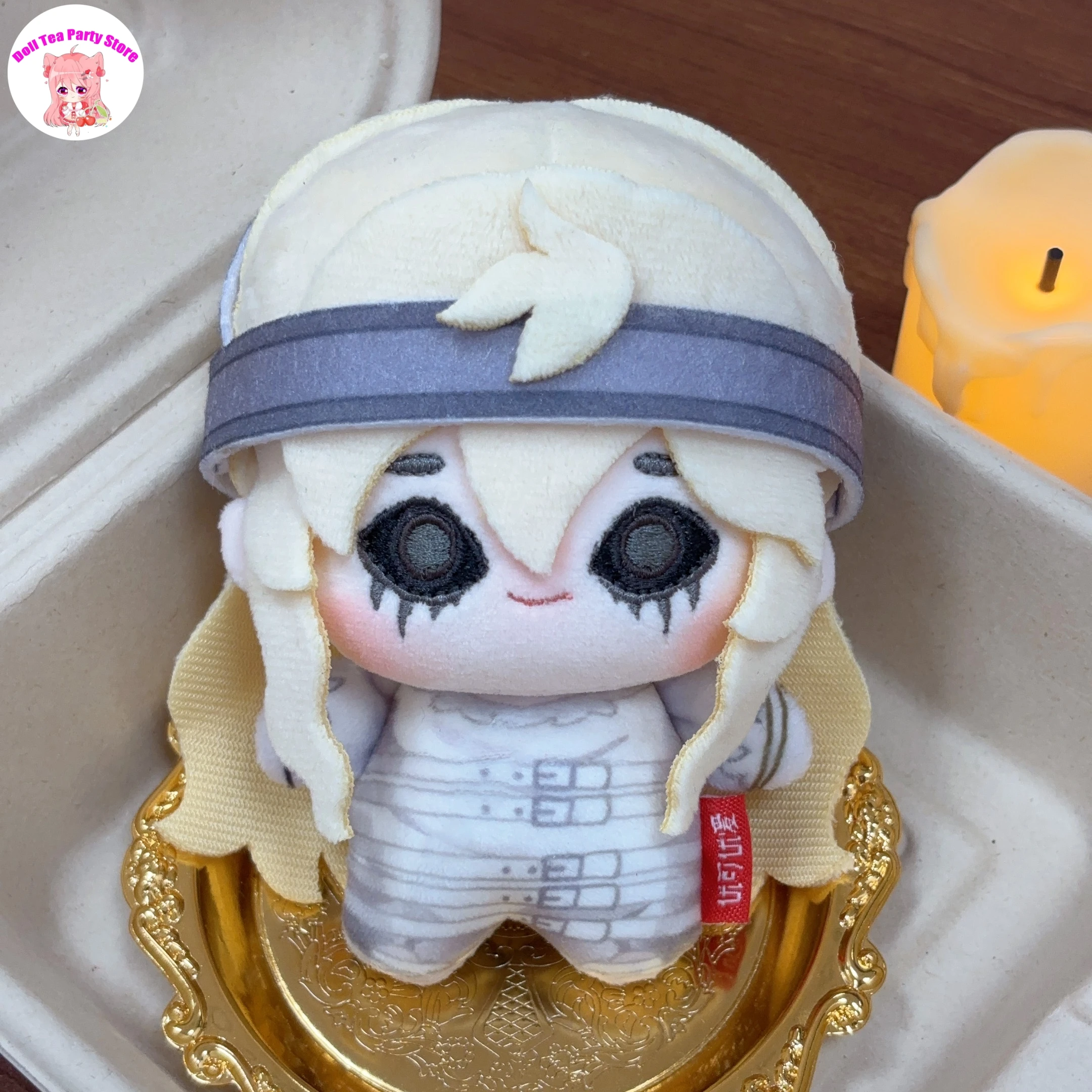 Galatea escultor identidade série v periféricos 10cm boneca de algodão anime pelúcia estrela do mar corpo bonecas pingente jogo brinquedos presente