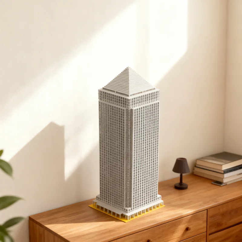 

17115pcs MOC One Canada Square Architecture Model Building Blocks Creative Gift DIY Display Decor Adult Premium Kids Desk Home