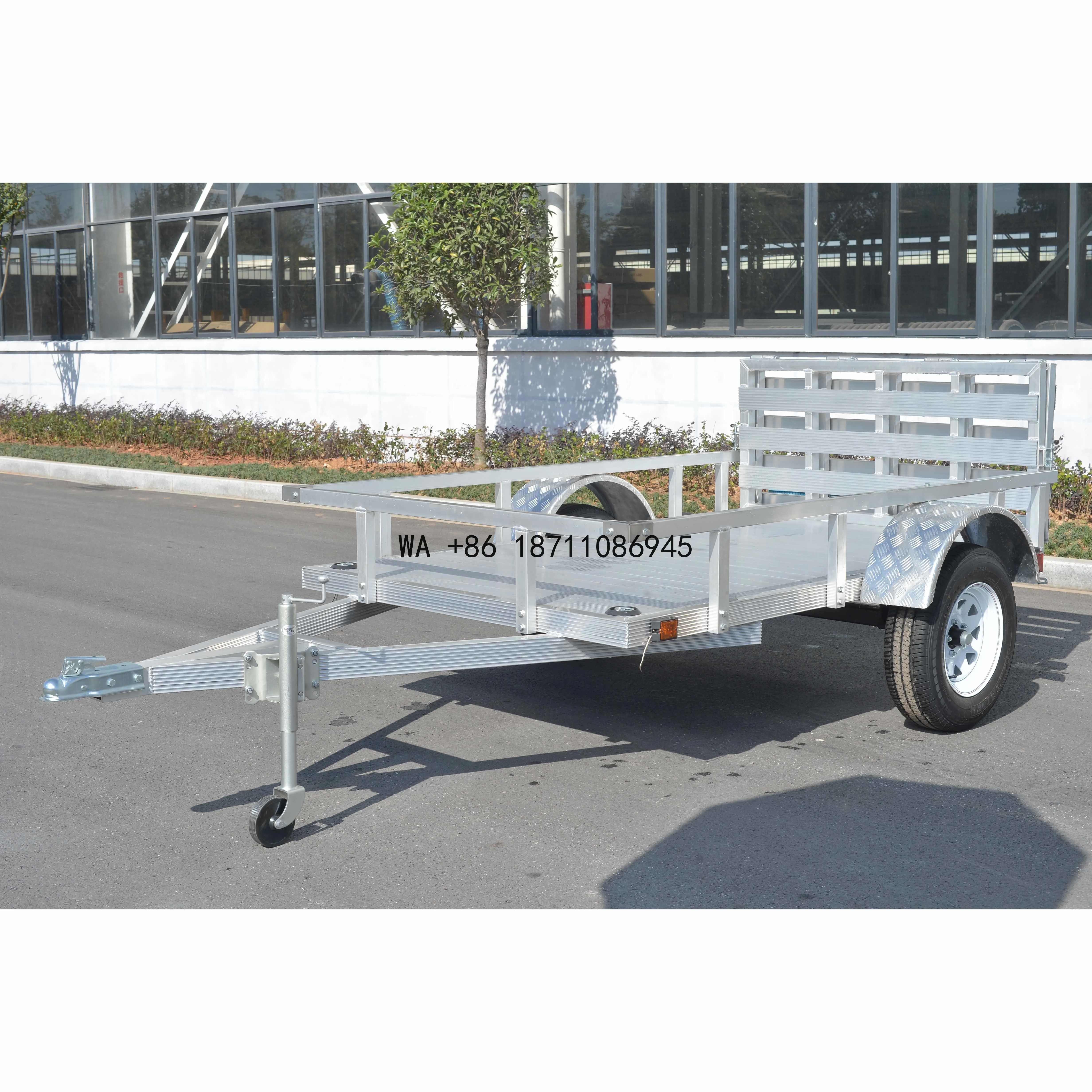 2025 New 12x6 Heavy Duty Aluminum Car Utility Landscape Trailer Lightweight