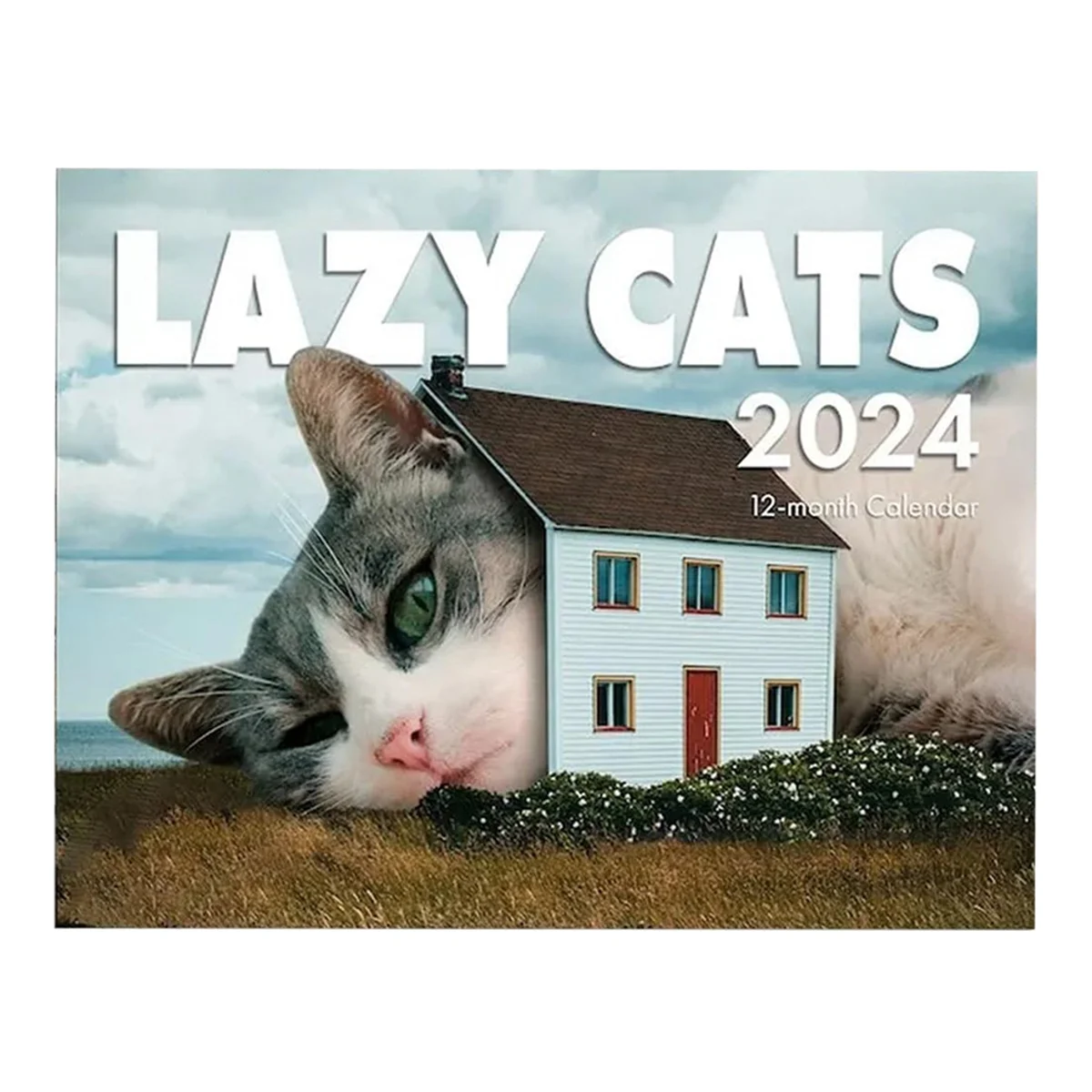 

2024 Calendar Lazy Kitty Calendar 2024, Lazy Kitty Wall Calendar, Fun Kitty Gift January 2024 From December 11X8.5 Inch