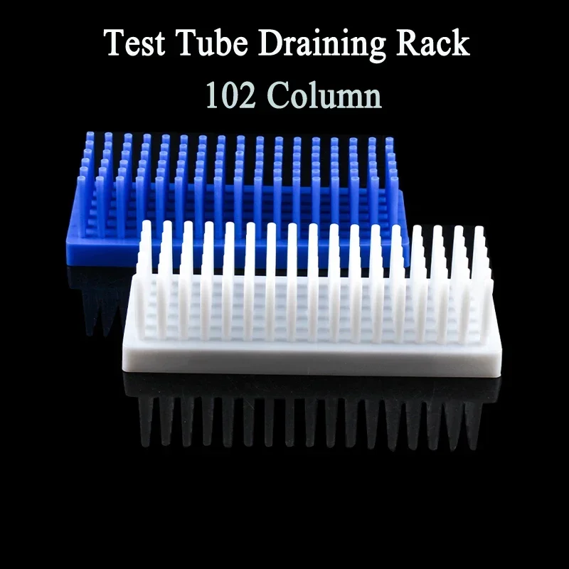Biosharp Laboratory Test Tube Draining Rack 66/102 Column Test Tube Drying Rack Laboratory Test Tube Stand Shelf