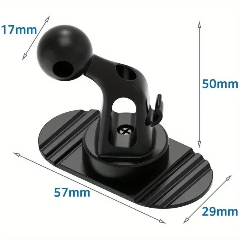 Universal Car Dashboard Phone Holder Base 17mm Ball Head Sticker Base for Car Cellphone Stand for iPhone Samsung Xiaomi Huawei image 3