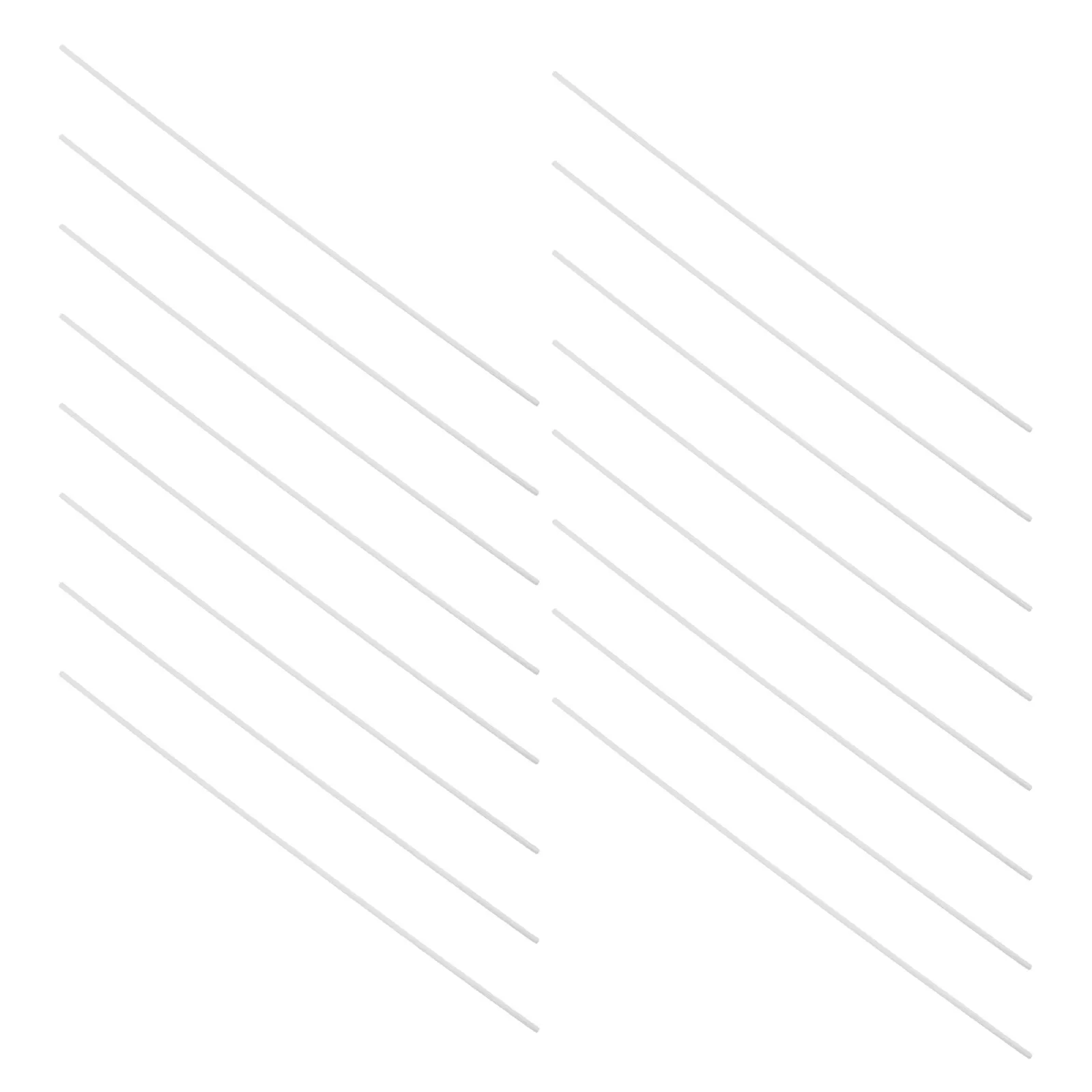 100Pcs Fiber Reed Diffuser Sticks Lasting Scent Diffuser Replacement for Home Spa Office Room Freshener Essential Oil Reeds