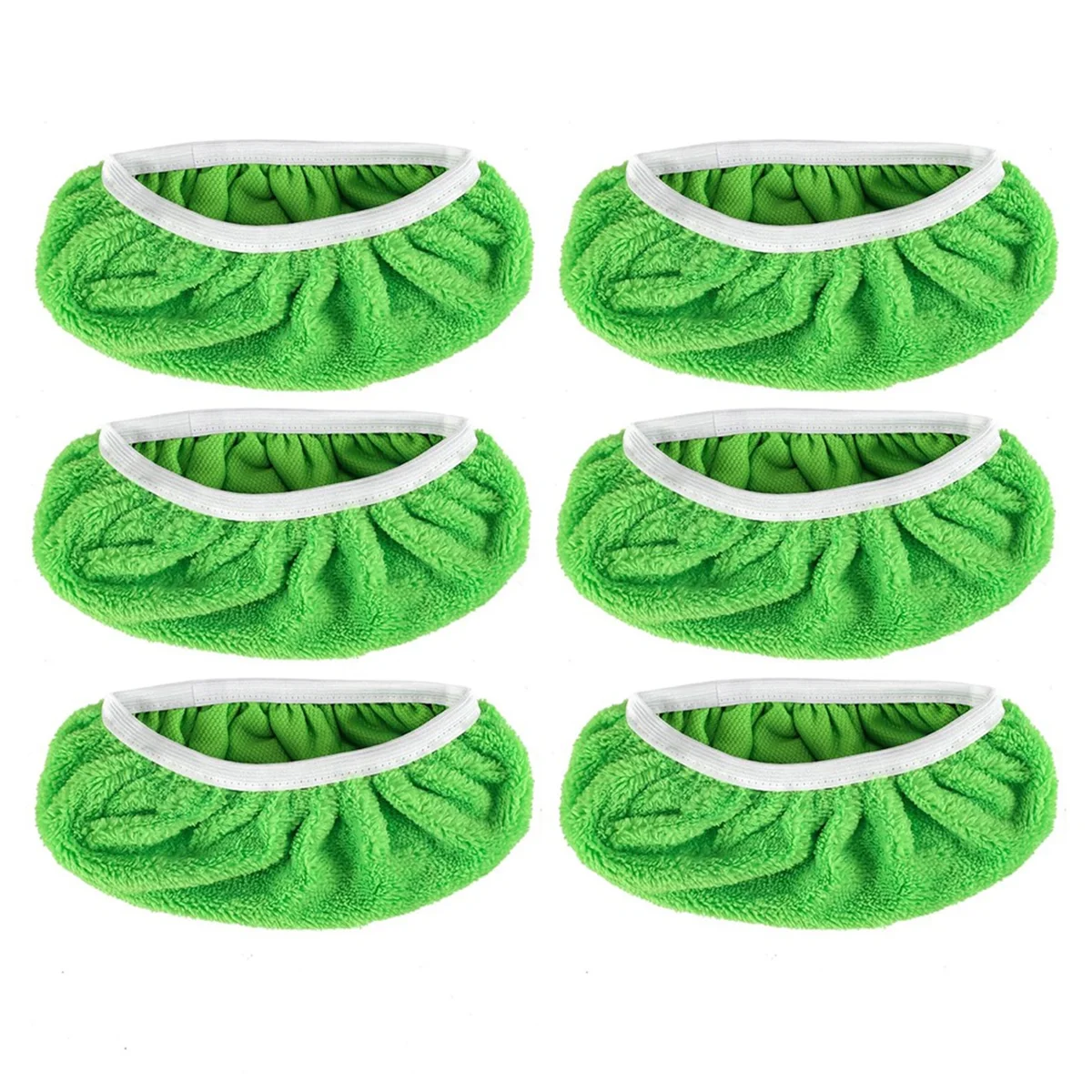 6PCS Mop Pads Refill for Swiffer Sweeper Mop-Dry Sweeping Cloths&Wet Mopping Cloths Washable for Household Cleaning