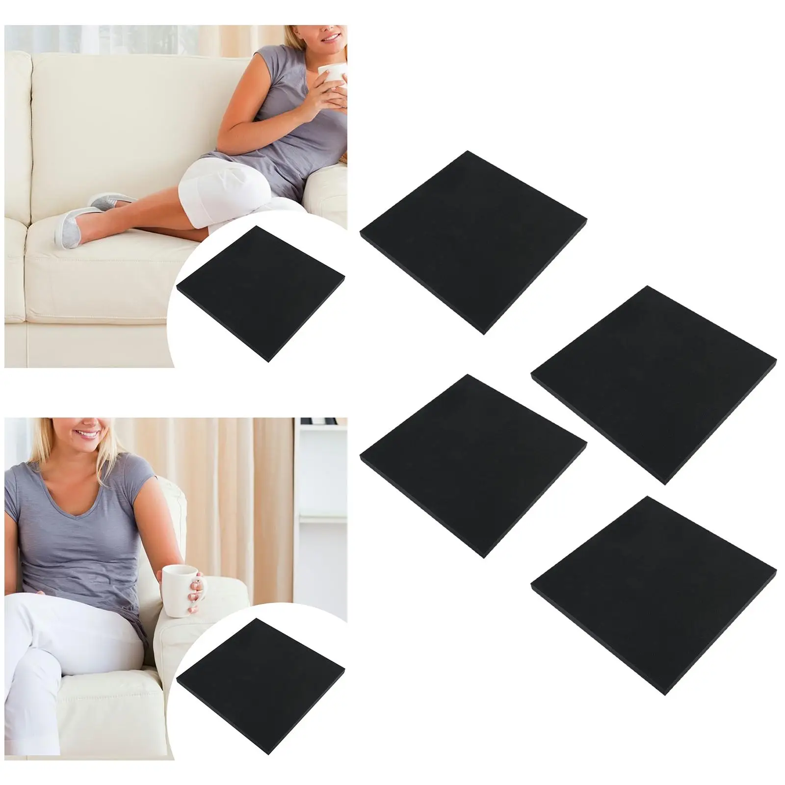

Sagging Mattress Support Pad under Mattress Sofa for Sags Deeper Indoor Stability High Density Sponge Versatile Use