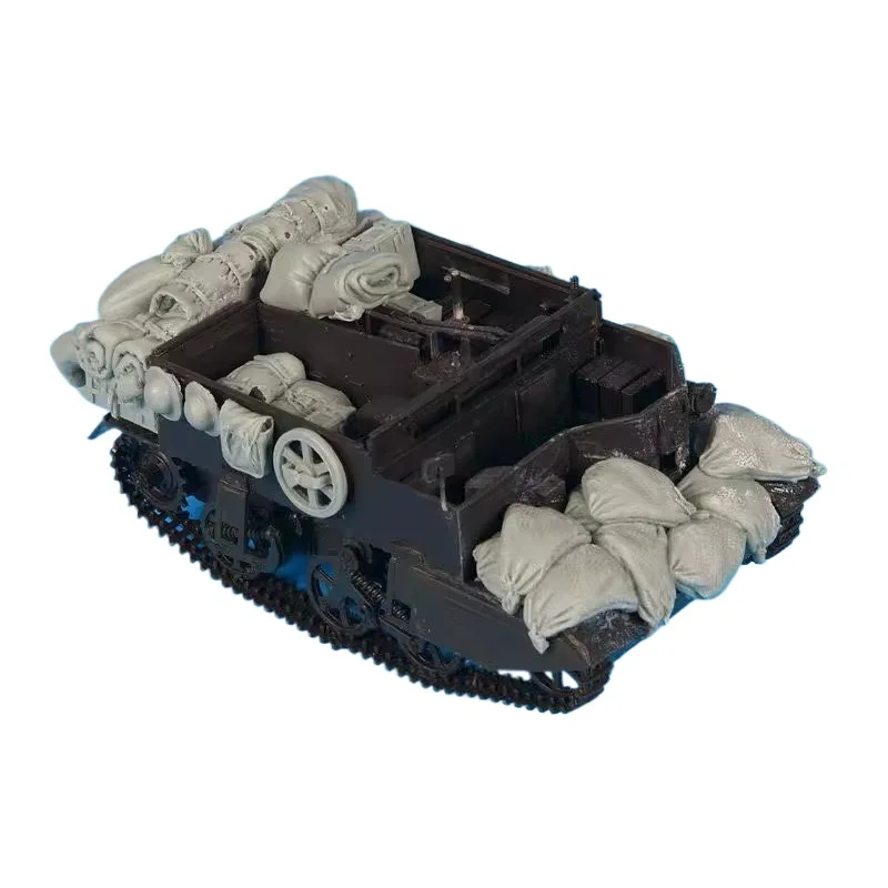 Réservoir modÚle en résine moulée 1:35, haute qualité, ensemble d'accessoires de support Bren, piÚces No2, ensemble de empilage non peint