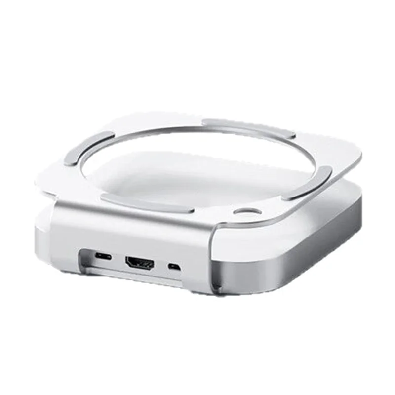 

Professional Aluminum Stand Hub Withnvme SSD Enclosure Formac Mini / Pro 2024 Card Readers USB3.210Gbps, USB 2.0