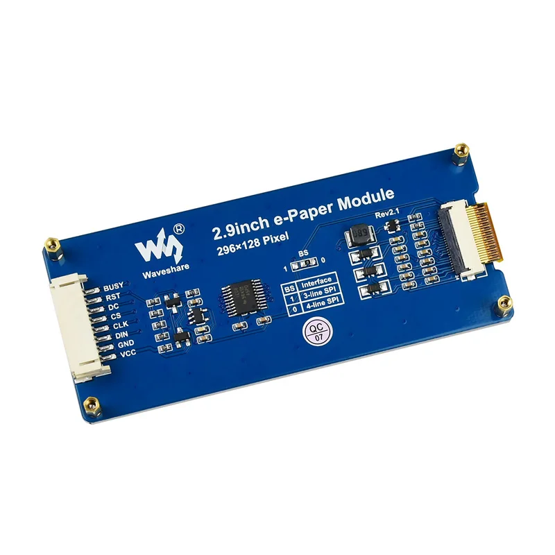 2.9inch e-Paper E-Ink display module option 296x128 For Raspberry Pi / Jetson Nano